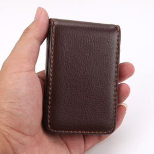 New Business Card Holder Men's Card ID Holders Magnetic Attractive Card Case Box Mini Wallet Male Credit Card Holder