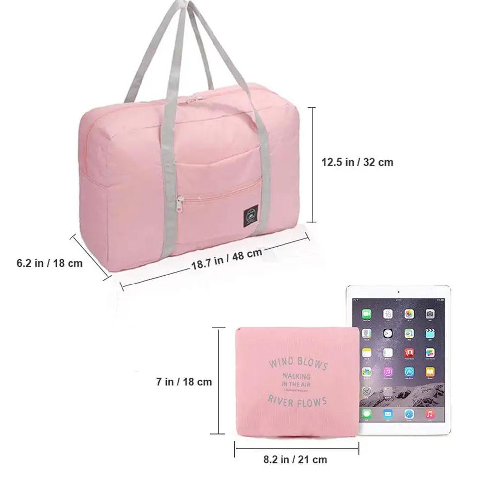 5 Colors Nylon Foldable Travel Bags Large Capacity Luggage Unisex Bags Handbags Bag Women WaterProof Men Dropshipping Trave 