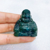 1.5‘’ Crystal Buddha Figurine Natural Stone Carved Statue Crafts Trinket Reiki Healing Gemstone Meditation Home Decoration Gift