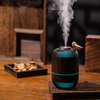 New USB Mini Antidry Burning Wood Grain Super Large Fog Spray Diffuser Office Home Air Humidifier Gift