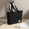 Shockproof Canvas Women Laptop Tote Bag 14 Inch for Macbook Air Pro Huawei Dell ASUS Acer XiaoMi HP Notebook Handbags Briefcase