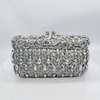 XIYUAN Gold/Purple/Silver Crystals Evening Clutch Bags Women 2024 New Rhinestone Purse Wedding Purses And Handbags Luxury Clutch