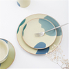 High Quality Hand Painted Colorful Restaurant Home Ceramic Dinnerware Set Dining Plates Table Porcelain Dinner Sets