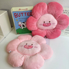 Cute Pink Flower Cushion Lovely Plush Doll Pillow Home Decoration Cushion Sunflower Pillow