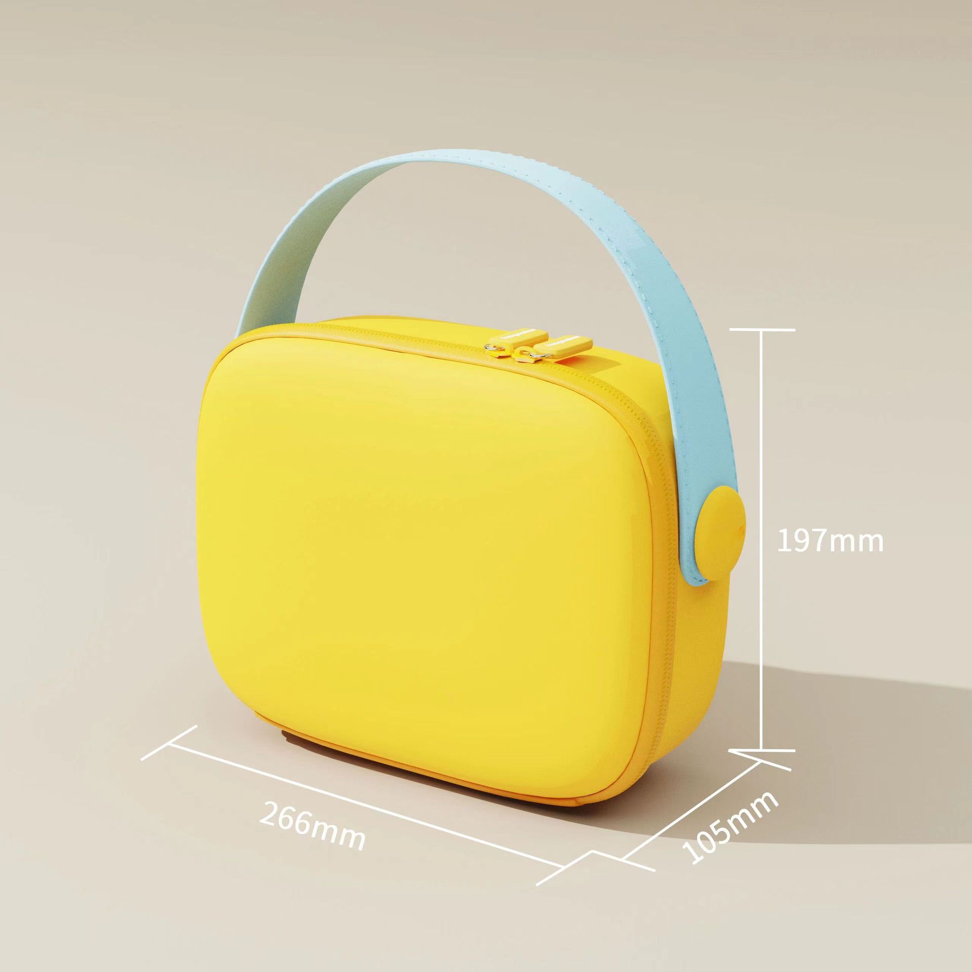 Women's Makeup Bag Dopamine Advanced Portable Multifunctional Large Capacity Waterproof Travel Cosmetics Hard Shell Bag