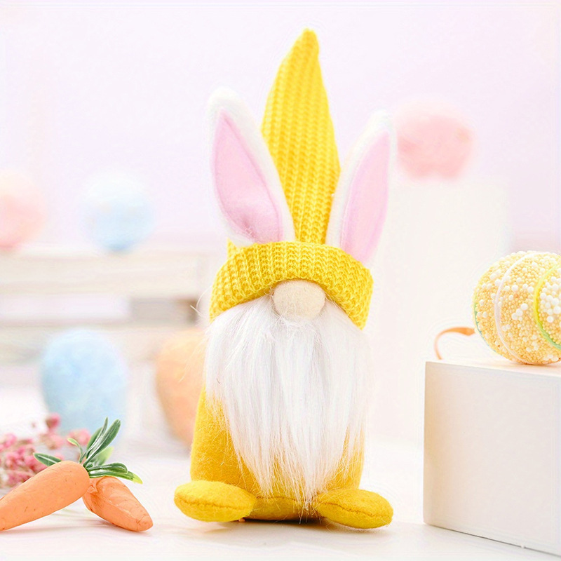 Easter Bunny Faceless Elderly Elf Doll Ornament Cross Border Dwarf Doll Home Decoration Supplies