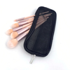 Makeup Brush Travel Case Cosmetic Toiletry Bag Organizer for Men Women Beauty Tools Mesh Dopp Kit Pouch Wash Storage Accessories