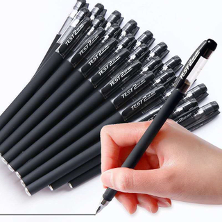  Retractable Refillable Gel Ink Pens 0.5mm Fine Point 5 Colors Set Colored Ink