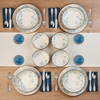 Multicolor Dinnerware Set, Dining Table Set, Kitchen Accessories, Service for 4, 12 Pcs