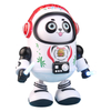 18cm Baby Electronic Panda Singer Dancer Toy with Light Cartoon Flashing Singing Dancing Music Animals Robots Toys Baby Gifts