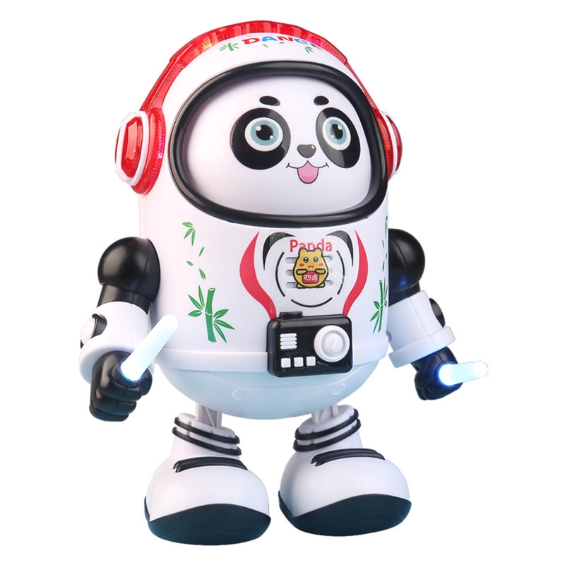 18cm Baby Electronic Panda Singer Dancer Toy with Light Cartoon Flashing Singing Dancing Music Animals Robots Toys Baby Gifts