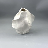 Ceramic White Plain Fired Vase Creative Hotel Entrance Hydroponic Flower Arrangement Living Room Home Decoration Wholesale