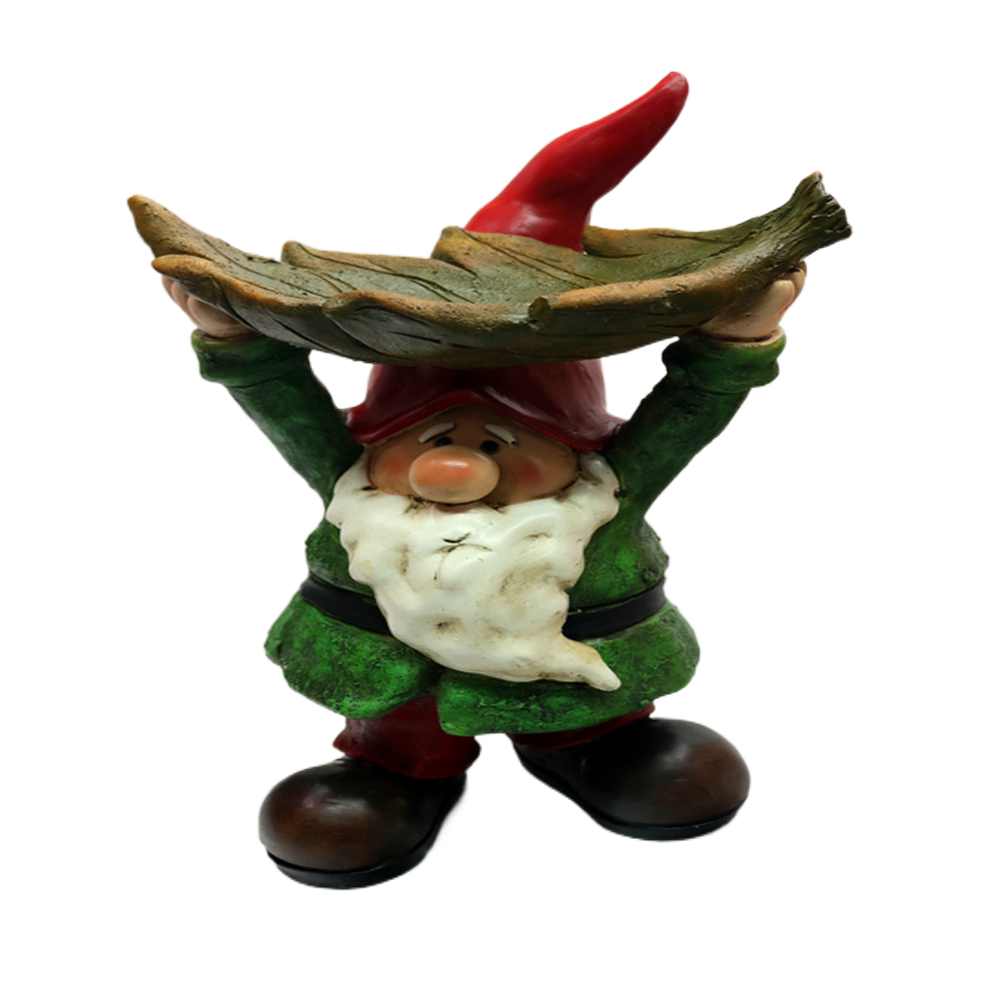 Dwarf Resin Craft Cartoon Characters Independent Station Small Squat Toilet Ornaments for Garden Or Holiday Gifts