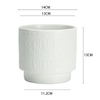 Ceramic flowerpot, simple Nordic style, green ivy, rose, cactus, gardening, green plants, potted flower pot, container