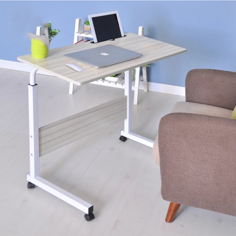 Foldable Computer Table Adjustable Portable Laptop Desk 80*40CM Rotate Laptop Bed Table Can Be Lifted Standing Desk