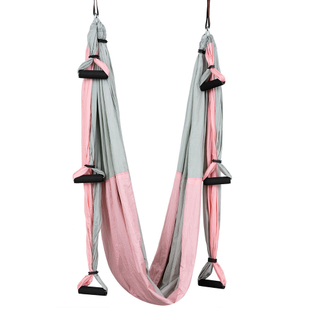 Aerial Yoga Hammock Set Antigravity Yoga Swing Ultra Strong for Air Yoga Inversion Hanging Exercises with 2 Extensions Straps