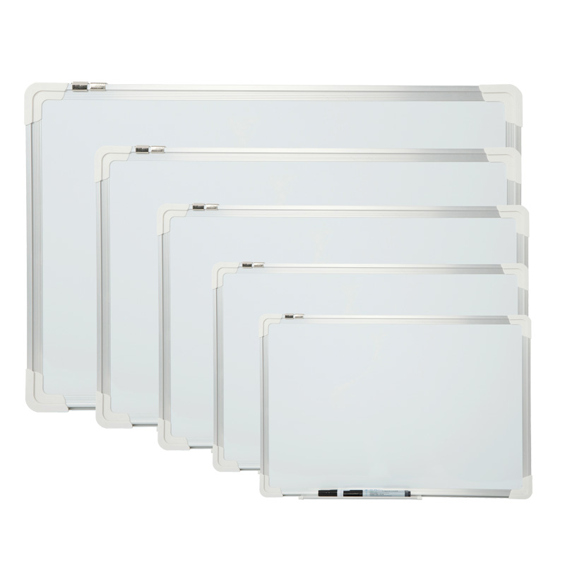 Office Supplies Dry Earser White Board Double Sided Aluminium Frame Small Desk Magnetic Whiteboards