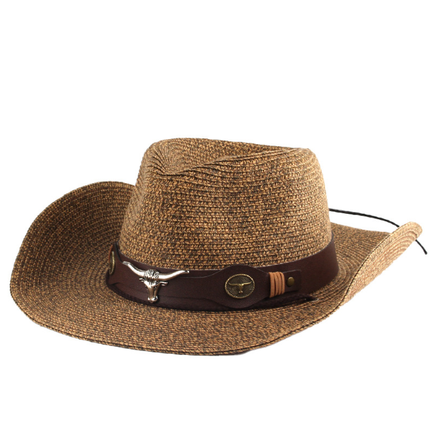 High Quality Basic And Fashion Paper Straw Cowboy Hat