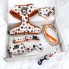 Custom Designer Dog Harness Set Soft Padded Pet Collar Premium Dog Leash And Harness Dog Poop Bag Holder Pet Supplies