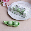 Seasoning Can Two Peas in Pod Ceramic Salt Pepper Shaker Wedding Party Gifts Set