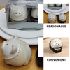 1 Pair Bride And Groom Pig Salt Pepper Shaker Wedding Ceramic Spice Jar