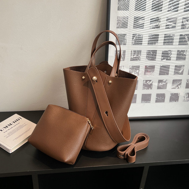 Fashion Trending Brand Luxury Designer Women Bags Female Handbags Solid Bucket Bag For Women Crossbody Shoulder Bags Totes