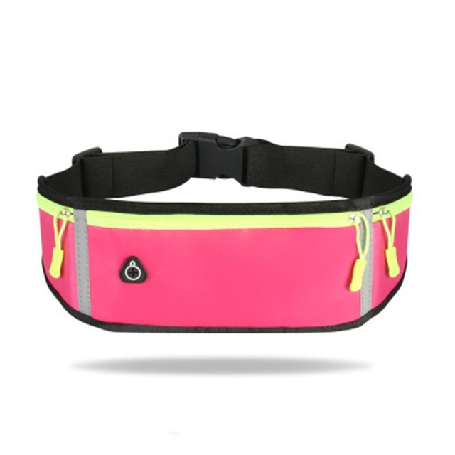 Sport Running Phone Case Waist Bag For Women Men Waterproof Comfortable Cycling Running Bag Safty Reflective Tape Sport Belt