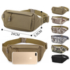 Waist Bag Tactical Pouch Men Shoulder Belt Bags Hip Sack Oxford Cloth Belly Waterproof Banana Male Fanny Pack for Phone