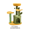 Pet Products Cozy Plush Perches Platform Sisal Cat Scratching Post Condo Tower Cactus Cat Tree