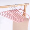 Customized Non Slip Clothes Hanger Trousers Coat White Velvet Clothing Hangers