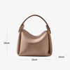 New Top Layer Cowhide Versatile Soft Cigarette Box Bag, Women's Niche High-end Handbag, Single Shoulder Inclined Shoulder Bag