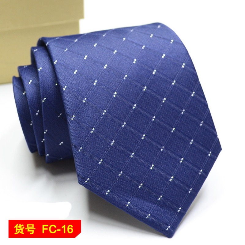 Men's Ties Solid Color Stripe Flower Floral 8cm Jacquard Necktie Accessories Daily Wear Cravat Wedding Party Gift