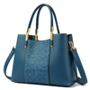 Embroidered Large Capacity Handbag, Women's Bag, Atmospheric And High-end Sense, Crossbody Women's Bag