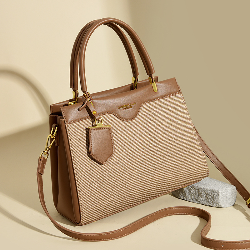 Valentine's Day Gift 2024 New Women's Bag Single Shoulder Cross Shoulder Handbag Multi Layer Women's Bag Counter Bag