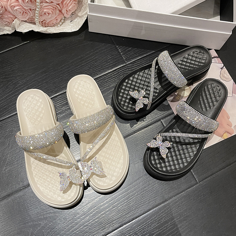 Fashion Flip-flop Flat Sandals Women Slippers Summer Logo Tops PU Leather Beach Sandals 2024 Luxury Sandals for Women And Ladies