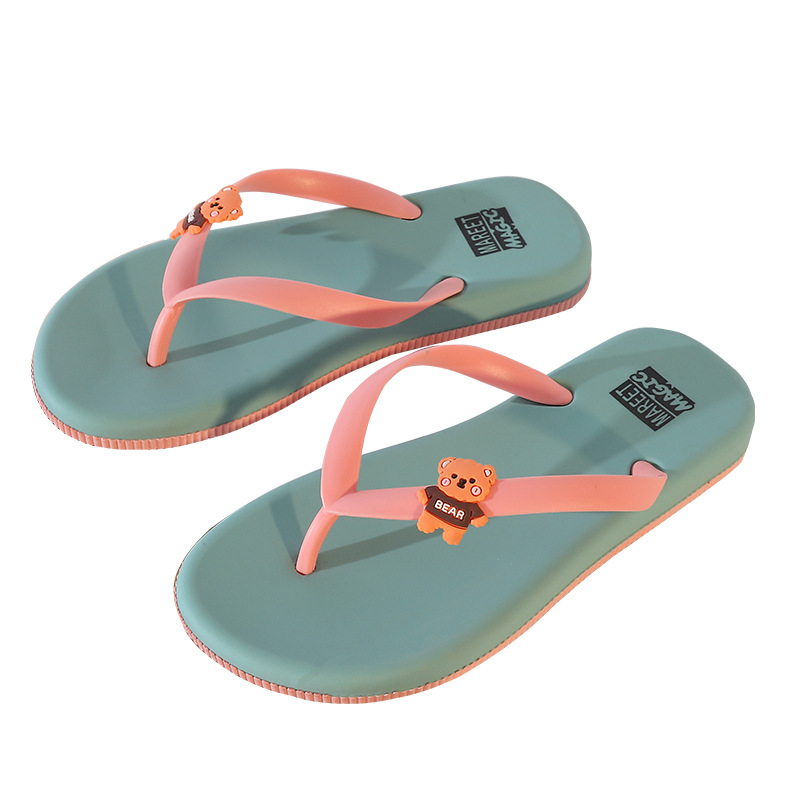 Women Fashion Flip-Flops For Summer Infradito Designer Custom Logo Slippers Flats Summer Custom Flip Flops