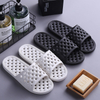 Custom Spa Guest Comfortable White Open Toe Four Season Bathroom Soft Slippers For Hotel Disposable