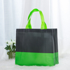 New Foldable Shopping Bag Reusable Tote Pouch Folding Travel Shopper Bag Patchwork Color Fabric Non-Woven Eco Shopping Bags