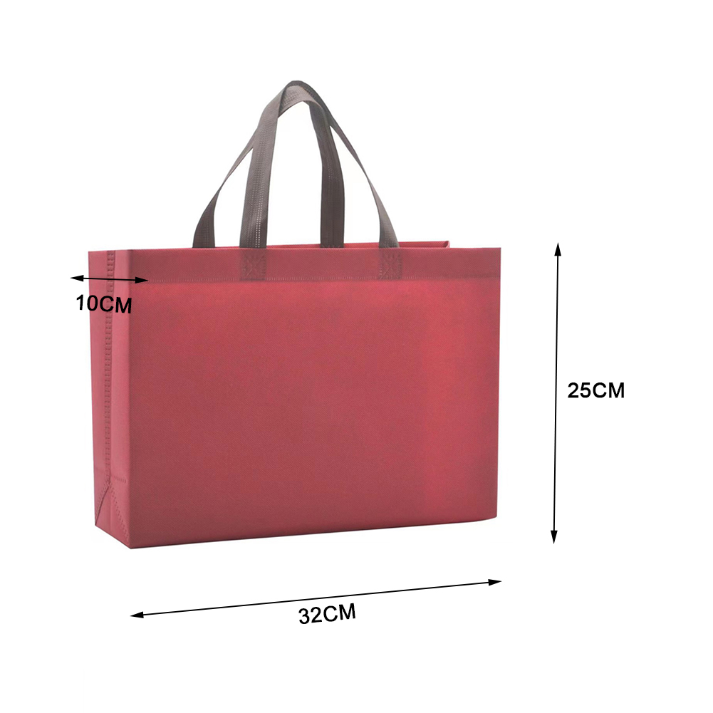 Reusable Shopping Bag Foldable Tote Grocery Bag Large Capacity Non-Woven Travel Storage Eco-friendly Bags Women Shopping Handbag