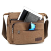 Fashion Canvas Single Shoulder Bag Men Women Unisex Travel Crossbody Bag Outdoor Casual Satchel Vintage Messenger Bags