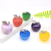 30MM Apple Statue Healing Crystal Home Decoration Gemstone Natural Stone Carved Figurine Room Ornament Christmas Gift Wholesale