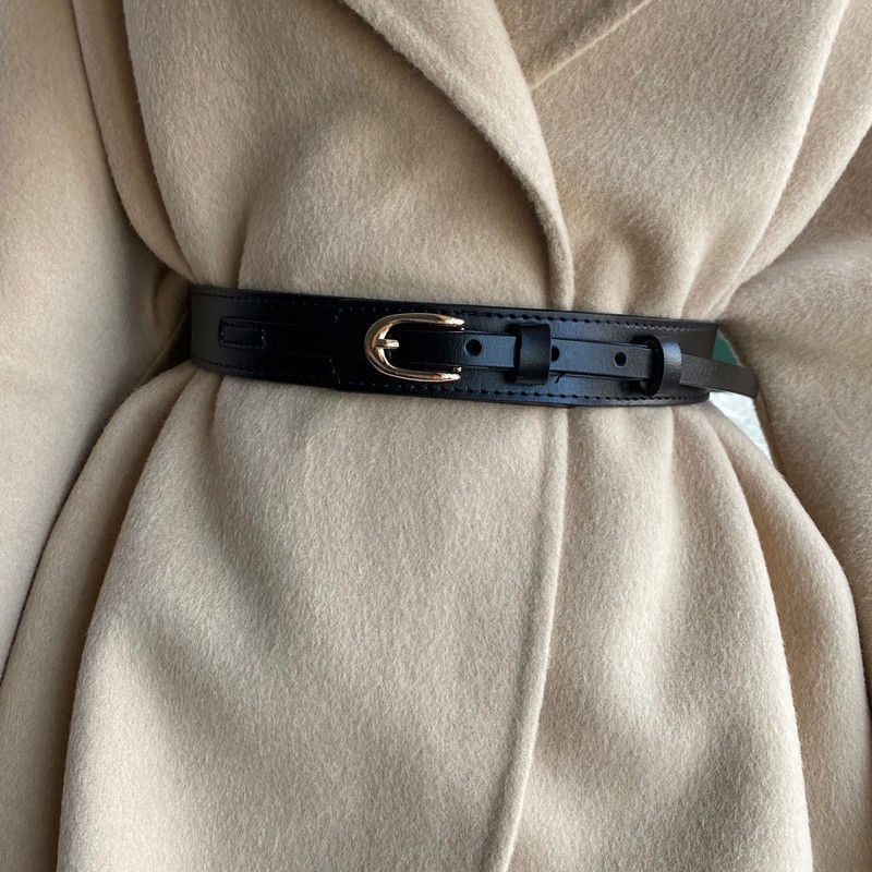 Oval needle buckle women's versatile casual belt belt belt GM126
