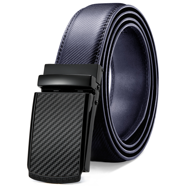 Leather Belt Automatic Genuine Leather Fashion Belts Ratchet Luxury Belts Men's Trouser Belt Belt for Men Ремень