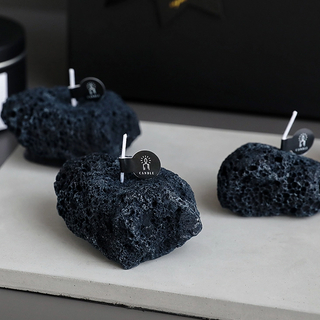 A Meteorite-shaped Aromatherapy Candle Is Suitable for Home Decoration, Party Parties, Table Decoration, Holiday Gifts