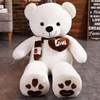 Nice Quality 4 Colors Teddy Bear With Scarf Stuffed Animals Bear Plush Toys Doll Pillow Kids Lovers Birthday Baby Gift