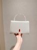 Lady Temperament PU Leather Flap Evening Bag Casual Design Flap Wedding Bag Bridal Bag Banquet Handbag Evening Bag Dress Bag Party Bag Chain Bag