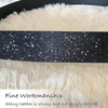 Women's Glitter Sequin Belt, Sparkly Belt for Jeans, Suitable for Pairing with Various Pants And Coats