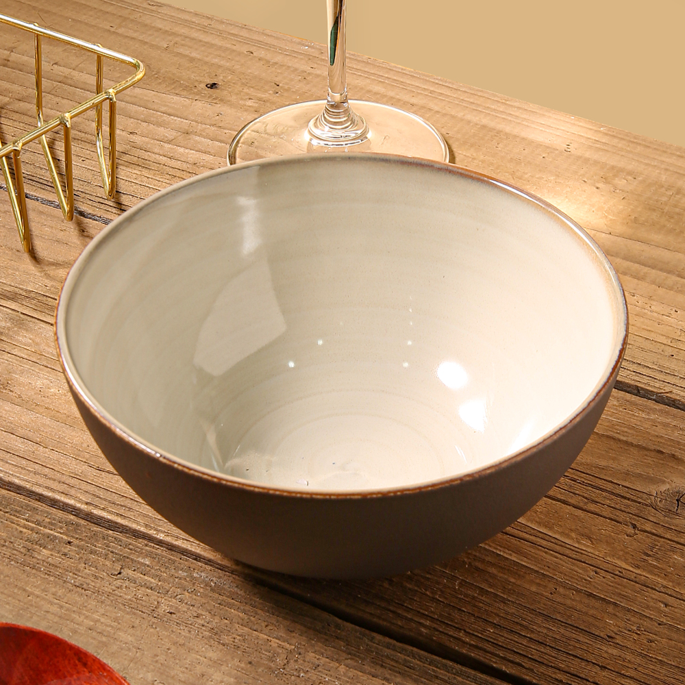 New Design Wholesale Creative Modern Glaze Ceramic Porcelain Soup Pasta Serving Bowls for Gift Set