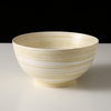 Circular Ceramic Bowl With Spiral Pattern Noodle Rice Ceramic Packaging Cup Bowls
