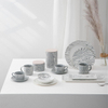 Wholesale Modern Design European Style Home Decoration Tableware Dining Plate Sets Porcelain Dinner Dinnerware Set
